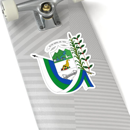 Escudo de Riofrío - Valle del Cauca (Colombia) (Coat of Arms) STICKER Vinyl Kiss-Cut Decal - The Sticker Space