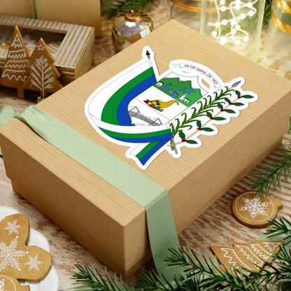 Escudo de Riofrío - Valle del Cauca (Colombia) (Coat of Arms) STICKER Vinyl Kiss-Cut Decal - The Sticker Space