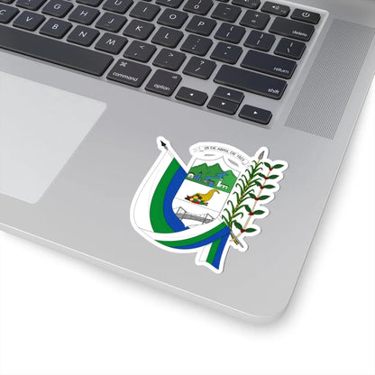 Escudo de Riofrío - Valle del Cauca (Colombia) (Coat of Arms) STICKER Vinyl Kiss-Cut Decal - The Sticker Space