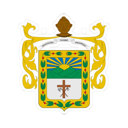 Escudo de Risaralda Caldas (Colombia) (Coat of Arms) STICKER Vinyl Kiss-Cut Decal 3 Inch White - The Sticker Space