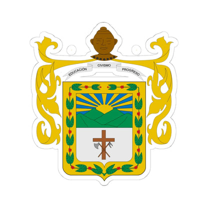 Escudo de Risaralda Caldas (Colombia) (Coat of Arms) STICKER Vinyl Kiss-Cut Decal 6 Inch White - The Sticker Space