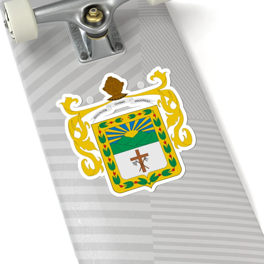 Escudo de Risaralda Caldas (Colombia) (Coat of Arms) STICKER Vinyl Kiss-Cut Decal - The Sticker Space