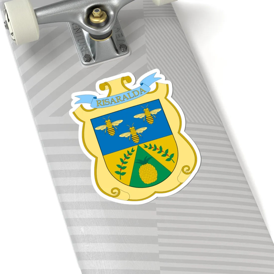 Escudo de Risaralda (Colombia) (Coat of Arms) STICKER Vinyl Kiss-Cut Decal - The Sticker Space