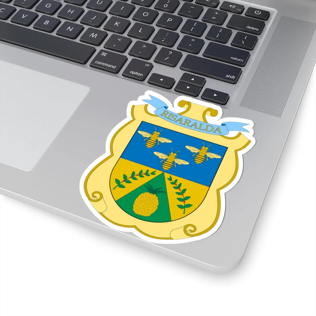 Escudo de Risaralda (Colombia) (Coat of Arms) STICKER Vinyl Kiss-Cut Decal - The Sticker Space