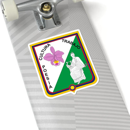 Escudo de Rivera - Huila (Colombia) (Coat of Arms) STICKER Vinyl Kiss-Cut Decal - The Sticker Space