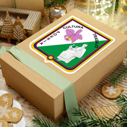 Escudo de Rivera - Huila (Colombia) (Coat of Arms) STICKER Vinyl Kiss-Cut Decal - The Sticker Space