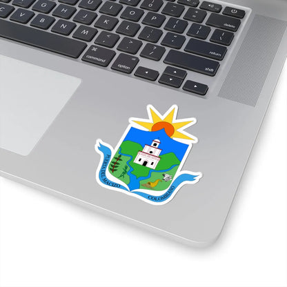 Escudo de Rosas - Cauca (Colombia) (Coat of Arms) STICKER Vinyl Kiss-Cut Decal - The Sticker Space