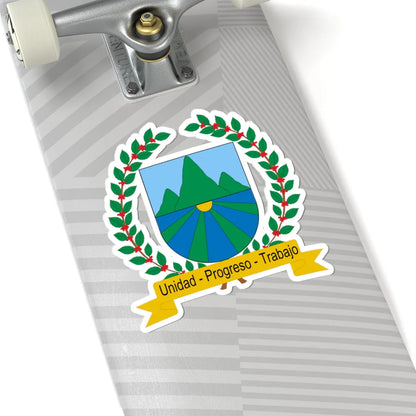 Escudo de Rovira Tolima (Colombia) (Coat of Arms) STICKER Vinyl Kiss-Cut Decal - The Sticker Space