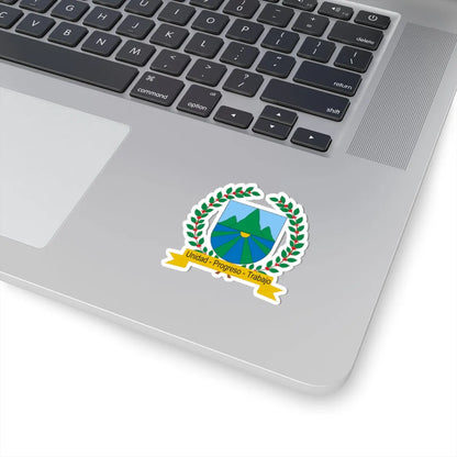 Escudo de Rovira Tolima (Colombia) (Coat of Arms) STICKER Vinyl Kiss-Cut Decal - The Sticker Space