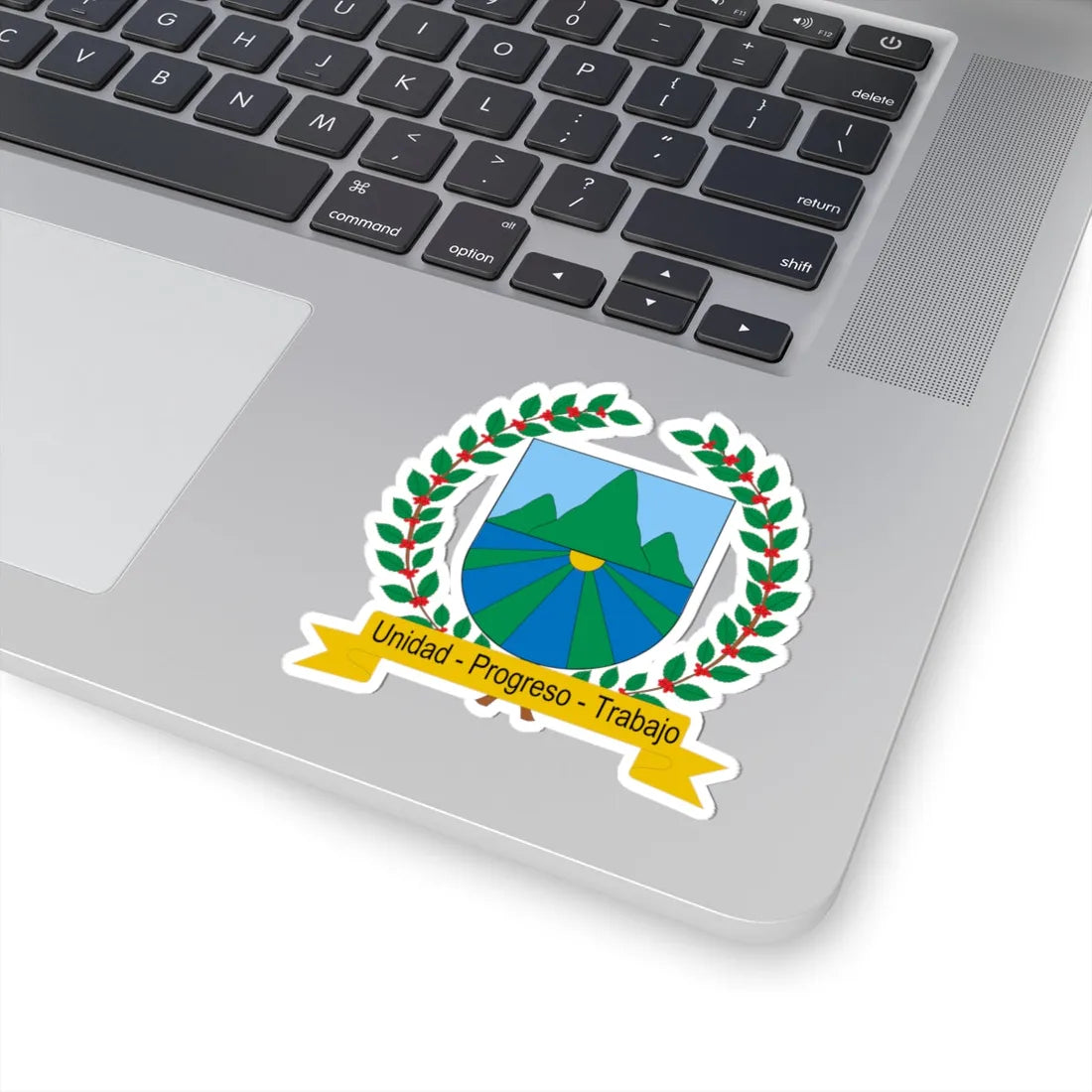 Escudo de Rovira Tolima (Colombia) (Coat of Arms) STICKER Vinyl Kiss-Cut Decal - The Sticker Space