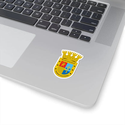 Escudo de Saavedra Chile (Chile) (Coat of Arms) STICKER Vinyl Kiss-Cut Decal - The Sticker Space