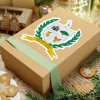 Escudo de Sabanalarga Casanare (Colombia) (Coat of Arms) STICKER Vinyl Kiss-Cut Decal - The Sticker Space