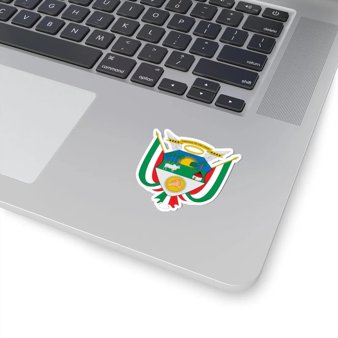 Escudo de Sabanas de San Ángel (Colombia) (Coat of Arms) STICKER Vinyl Kiss-Cut Decal - The Sticker Space