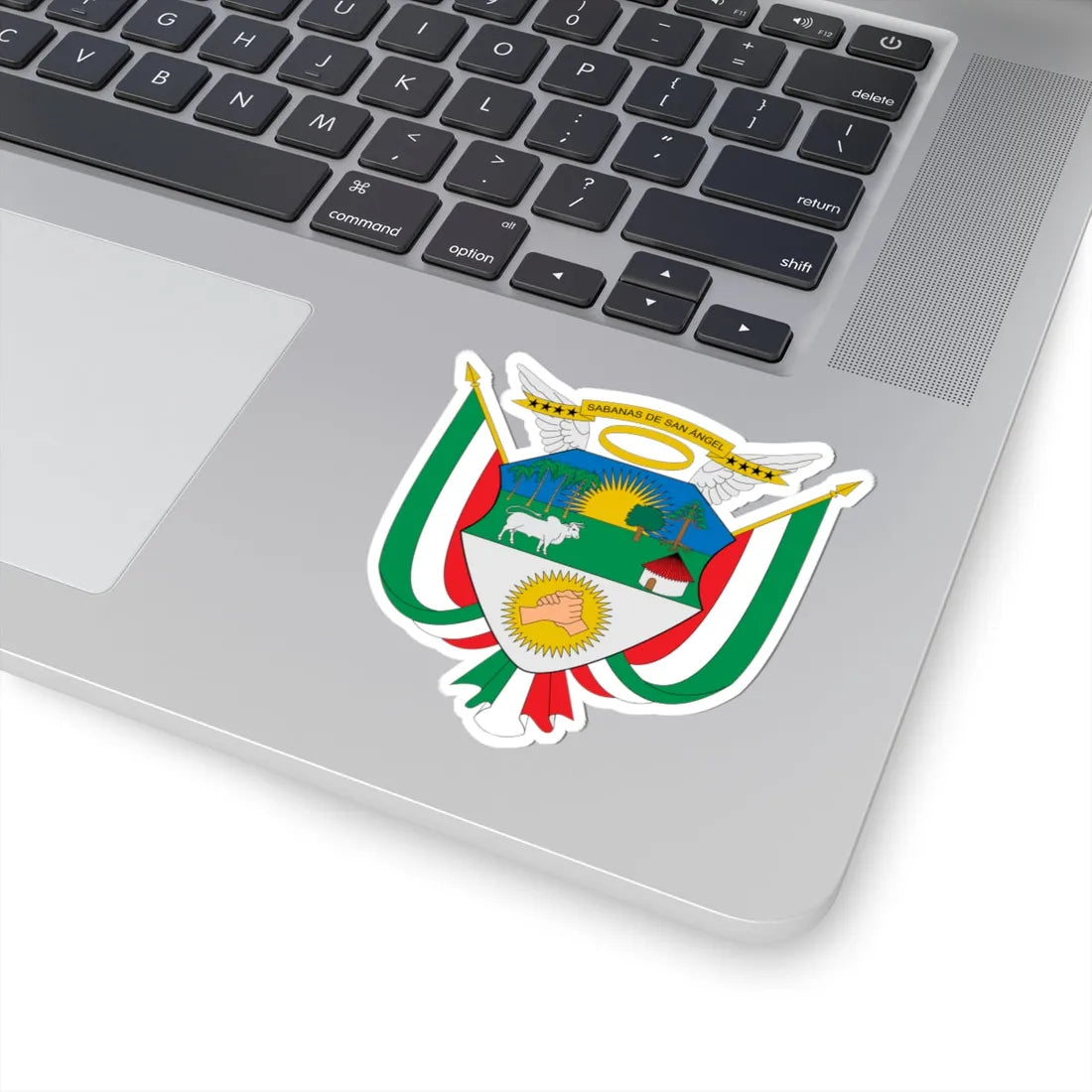 Escudo de Sabanas de San Ángel (Colombia) (Coat of Arms) STICKER Vinyl Kiss-Cut Decal - The Sticker Space