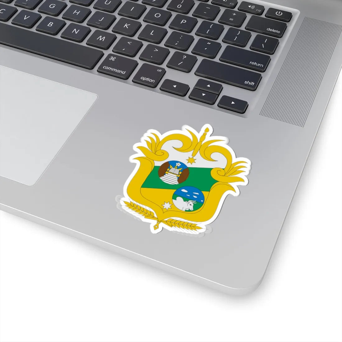 Escudo de Sahagún Córdoba (Colombia) (Coat of Arms) STICKER Vinyl Kiss-Cut Decal - The Sticker Space
