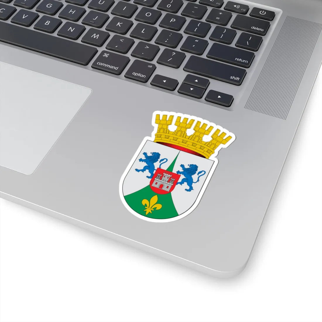 Escudo de Salamanca Chile (Chile) (Coat of Arms) STICKER Vinyl Kiss-Cut Decal - The Sticker Space