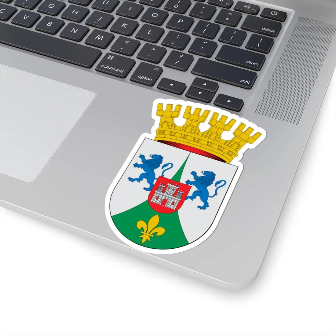 Escudo de Salamanca Chile (Chile) (Coat of Arms) STICKER Vinyl Kiss-Cut Decal - The Sticker Space