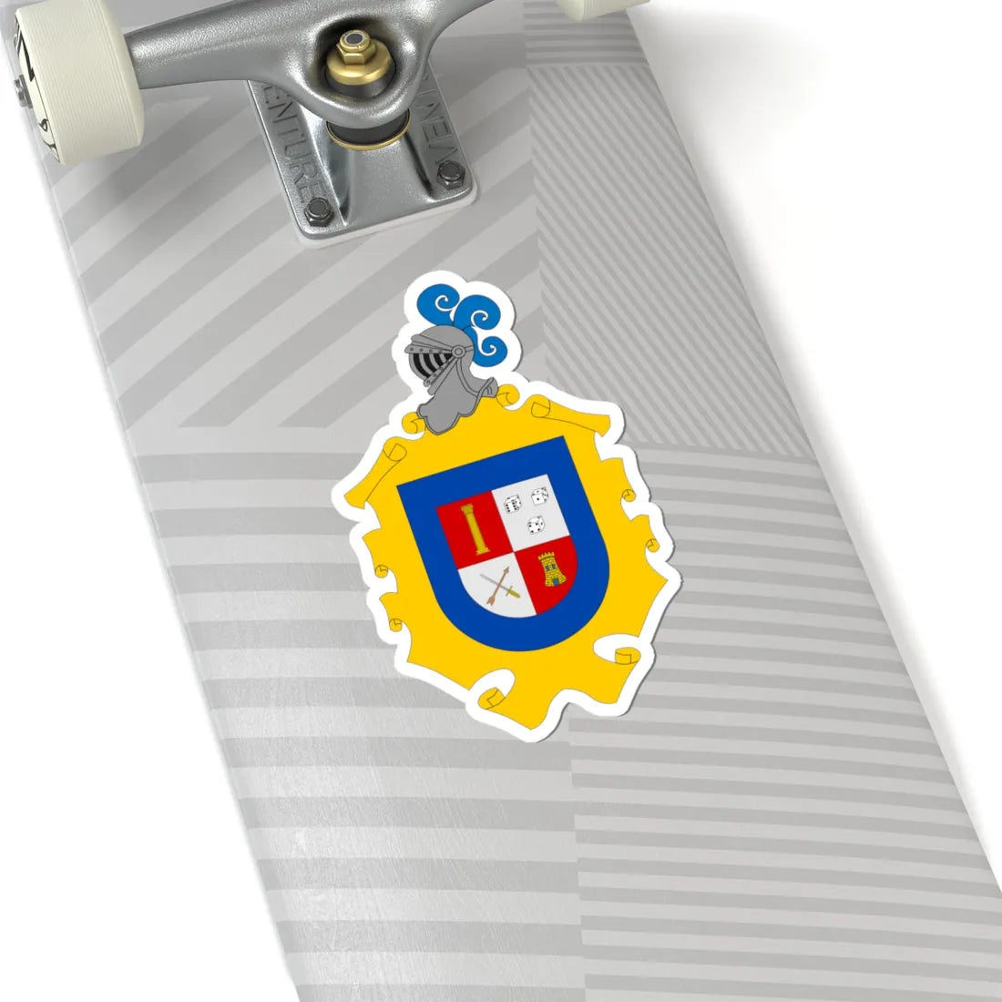 Escudo de Salamanca Guanajuato México (Mexico) (Coat of Arms) STICKER Vinyl Kiss-Cut Decal - The Sticker Space