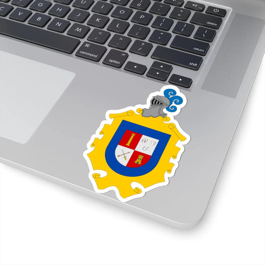 Escudo de Salamanca Guanajuato México (Mexico) (Coat of Arms) STICKER Vinyl Kiss-Cut Decal - The Sticker Space
