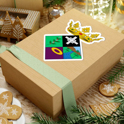 Escudo de Salazar de las Palmas (Colombia) (Coat of Arms) STICKER Vinyl Kiss-Cut Decal - The Sticker Space