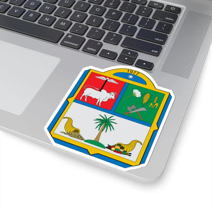 Escudo de San Alberto Cesar (Colombia) (Coat of Arms) STICKER Vinyl Kiss-Cut Decal - The Sticker Space