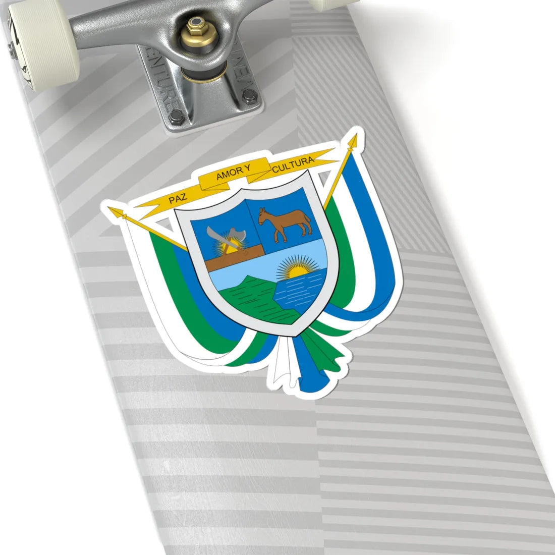 Escudo de San Antero Córdoba (Colombia) (Coat of Arms) STICKER Vinyl Kiss-Cut Decal - The Sticker Space