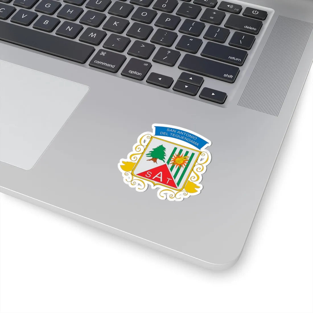 Escudo de San Antonio del Tequendama (Colombia) (Coat of Arms) STICKER Vinyl Kiss-Cut Decal - The Sticker Space