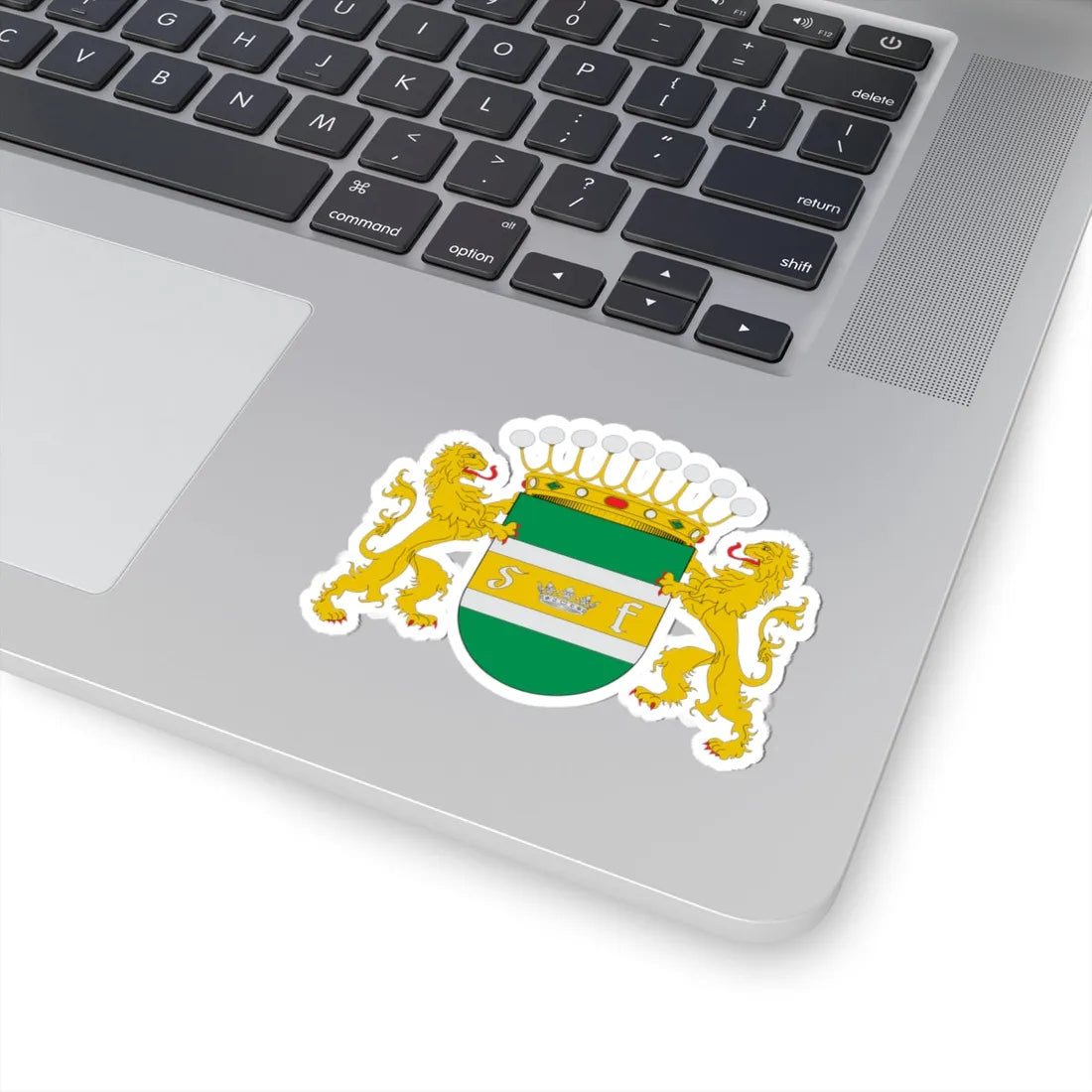 Escudo de San Fernando Chile (Chile) (Coat of Arms) STICKER Vinyl Kiss-Cut Decal - The Sticker Space