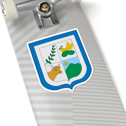 Escudo de San Francisco Cundinamarca (Colombia) (Coat of Arms) STICKER Vinyl Kiss-Cut Decal - The Sticker Space