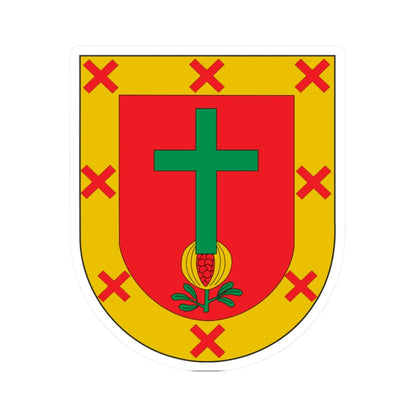Escudo de San Gil (Colombia) (Coat of Arms) STICKER Vinyl Kiss-Cut Decal 2 Inch White - The Sticker Space