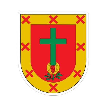Escudo de San Gil (Colombia) (Coat of Arms) STICKER Vinyl Kiss-Cut Decal 6 Inch White - The Sticker Space