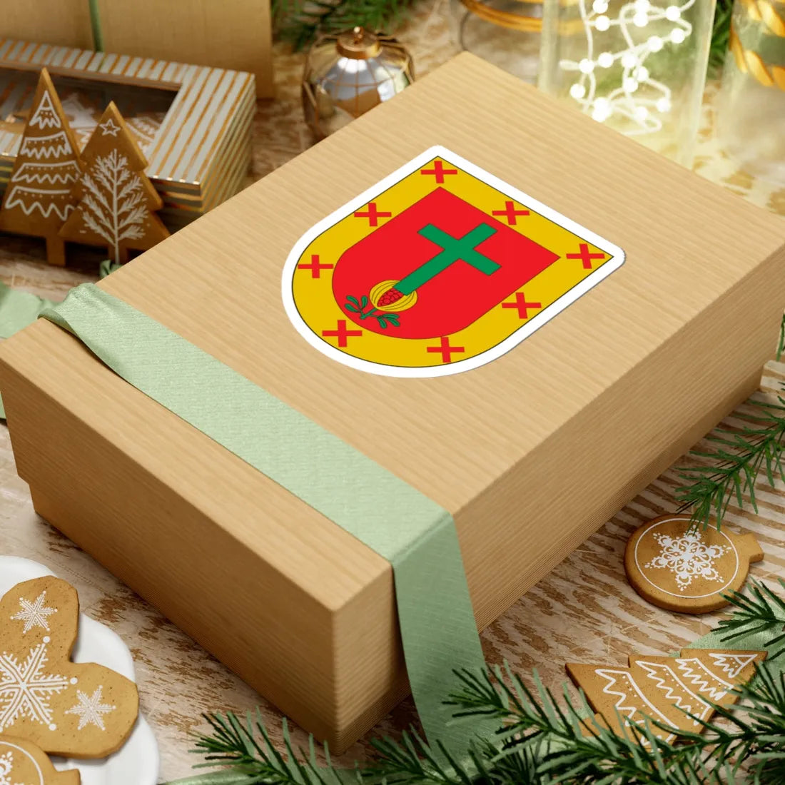 Escudo de San Gil (Colombia) (Coat of Arms) STICKER Vinyl Kiss-Cut Decal - The Sticker Space