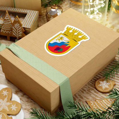 Escudo de San Javier Chile (Chile) (Coat of Arms) STICKER Vinyl Kiss-Cut Decal - The Sticker Space