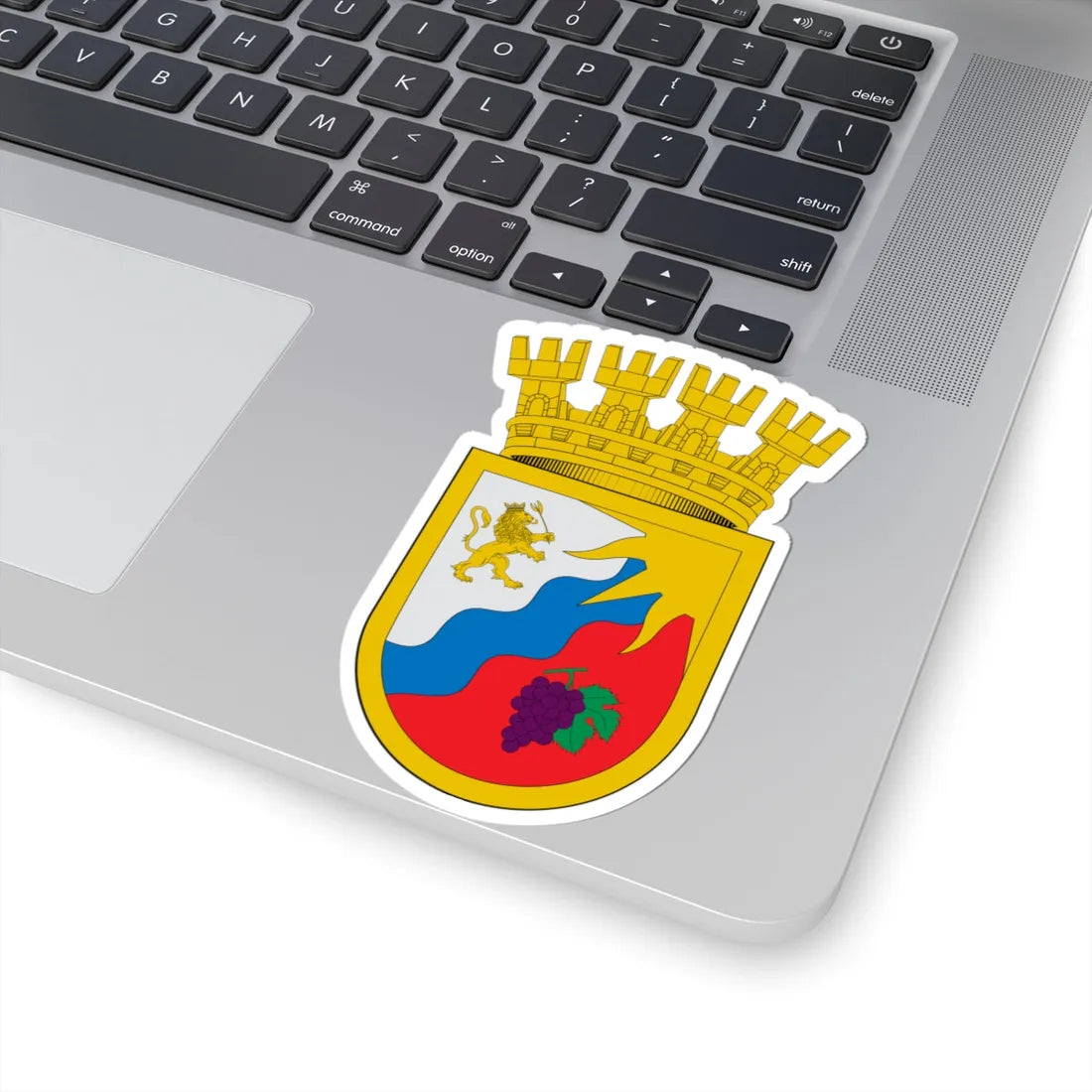 Escudo de San Javier Chile (Chile) (Coat of Arms) STICKER Vinyl Kiss-Cut Decal - The Sticker Space