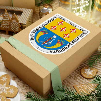 Escudo de San José de Cúcuta (Colombia) (Coat of Arms) STICKER Vinyl Kiss-Cut Decal - The Sticker Space