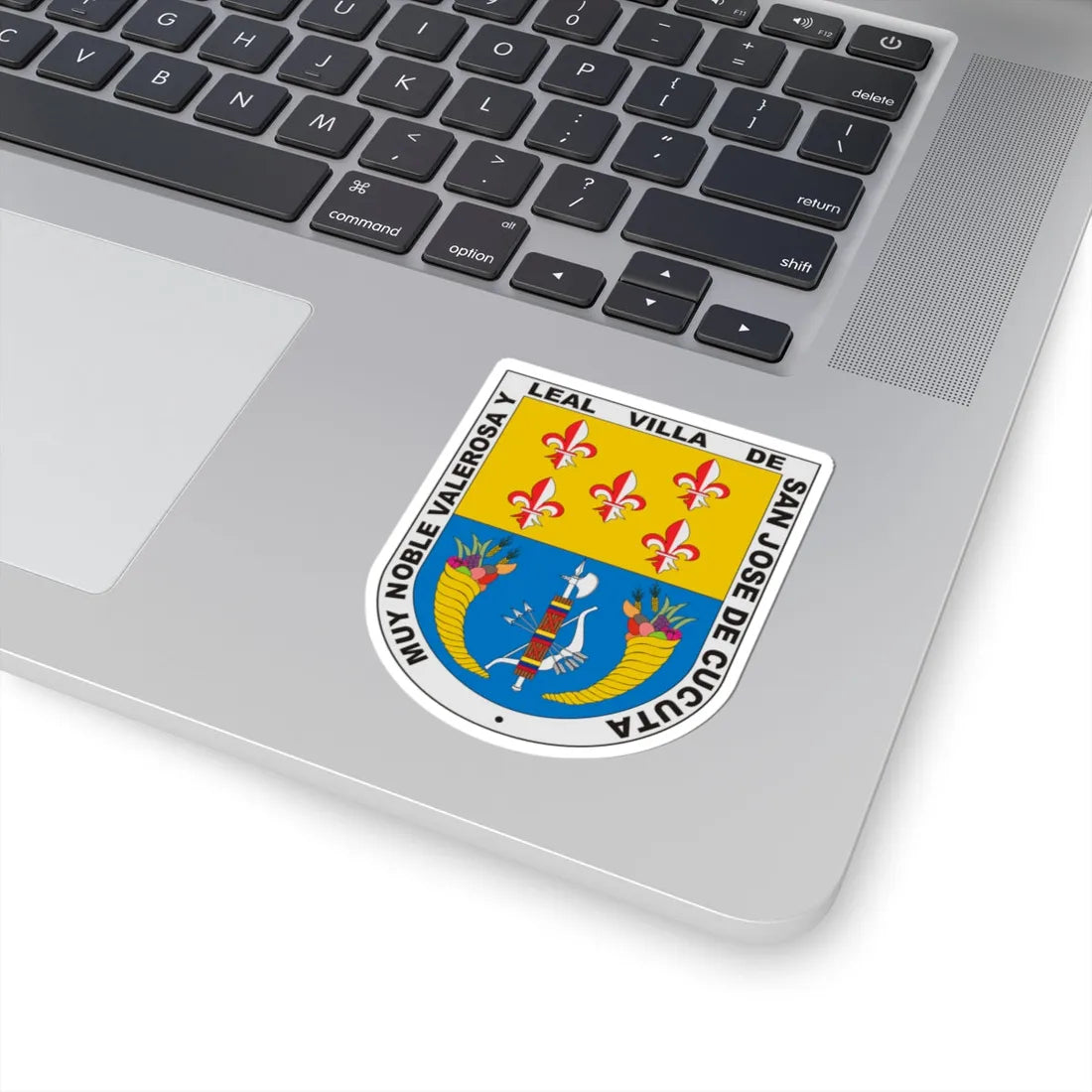 Escudo de San José de Cúcuta (Colombia) (Coat of Arms) STICKER Vinyl Kiss-Cut Decal - The Sticker Space