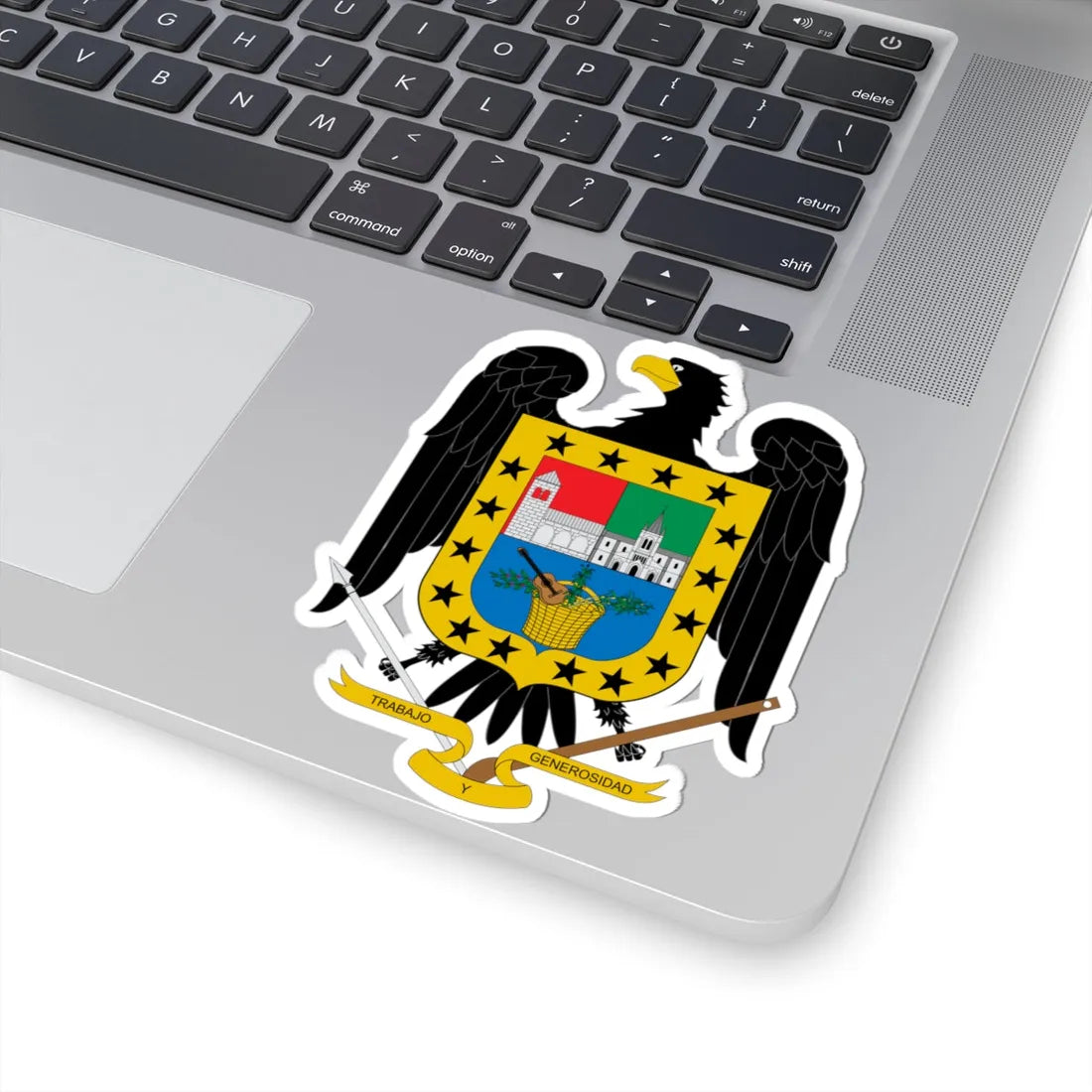 Escudo de San José de Miranda Santander (Colombia) (Coat of Arms) STICKER Vinyl Kiss-Cut Decal - The Sticker Space