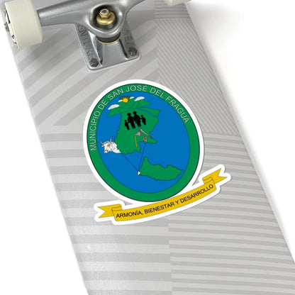 Escudo de San José del Fragua (Colombia) (Coat of Arms) STICKER Vinyl Kiss-Cut Decal - The Sticker Space