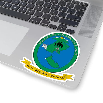 Escudo de San José del Fragua (Colombia) (Coat of Arms) STICKER Vinyl Kiss-Cut Decal - The Sticker Space