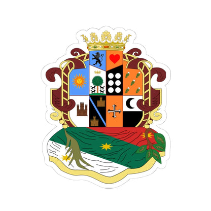 Escudo de San José Iturbide Guanajuato México (Mexico) (Coat of Arms) STICKER Vinyl Kiss-Cut Decal 4 Inch White - The Sticker Space