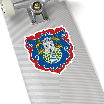 Escudo de San Juan de Pasto Nariño Alcaldía (Colombia) (Coat of Arms) STICKER Vinyl Kiss-Cut Decal - The Sticker Space
