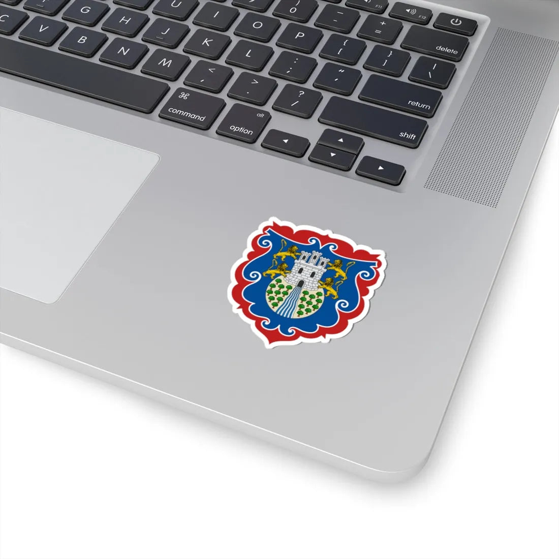 Escudo de San Juan de Pasto Nariño Alcaldía (Colombia) (Coat of Arms) STICKER Vinyl Kiss-Cut Decal - The Sticker Space