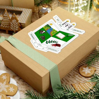 Escudo de San Juan de Rioseco - Cundinamarca (Colombia) (Coat of Arms) STICKER Vinyl Kiss-Cut Decal - The Sticker Space