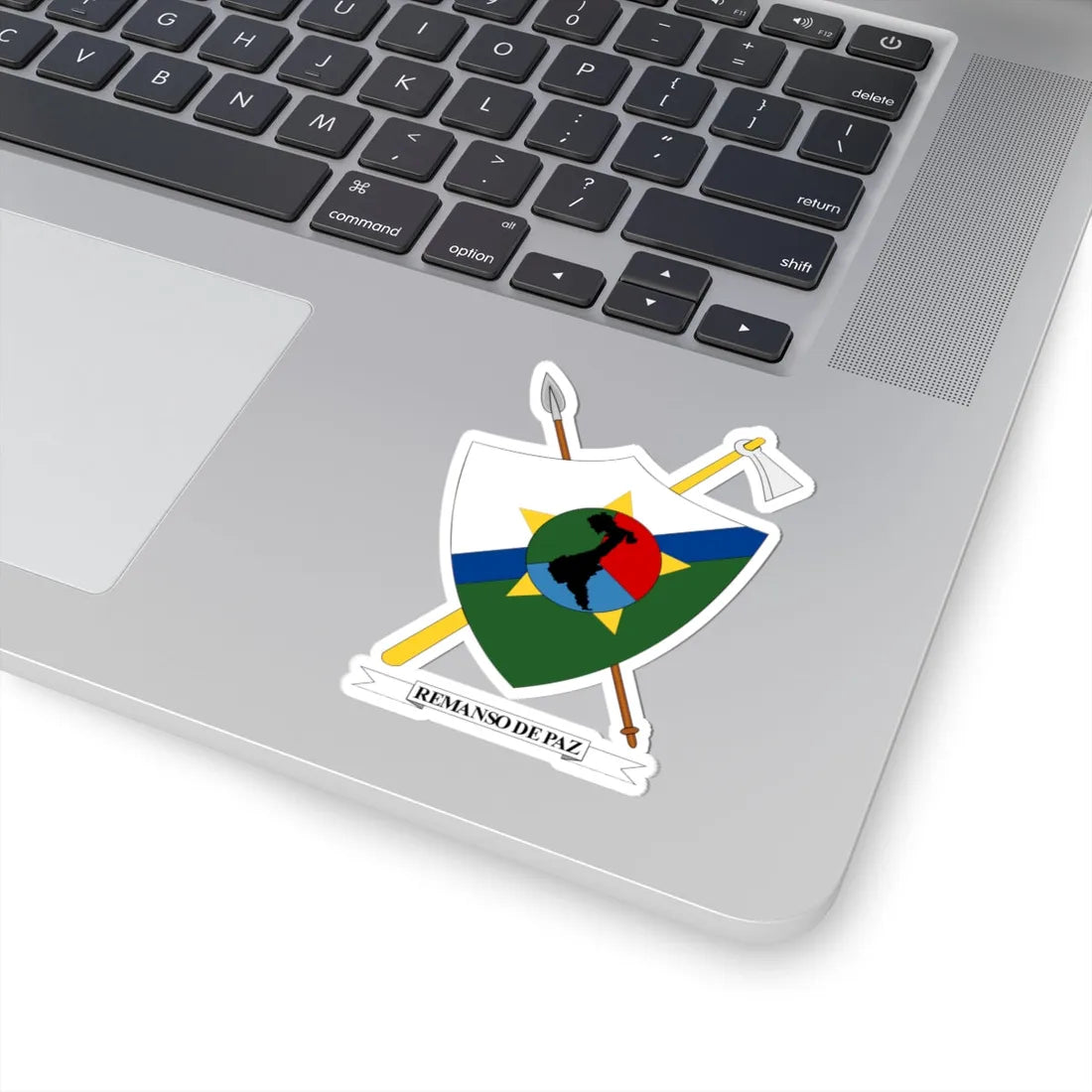 Escudo de San Luis - Tolima (Colombia) (Coat of Arms) STICKER Vinyl Kiss-Cut Decal - The Sticker Space