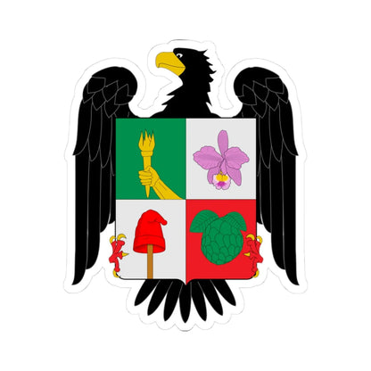 Escudo de San Mateo Boyacá (Colombia) (Coat of Arms) STICKER Vinyl Kiss-Cut Decal 3 Inch White - The Sticker Space