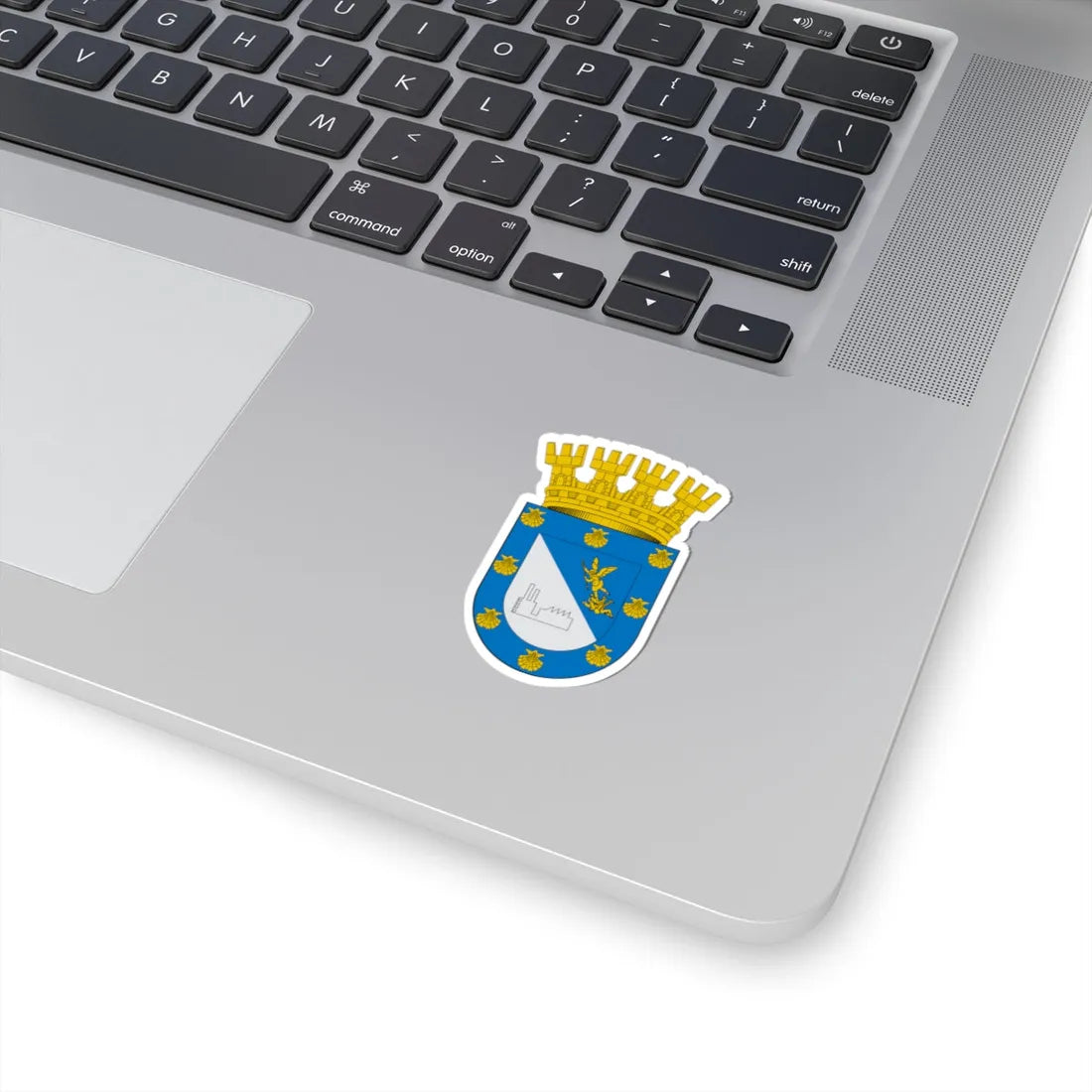 Escudo de San Miguel Chile (Chile) (Coat of Arms) STICKER Vinyl Kiss-Cut Decal - The Sticker Space