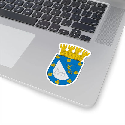 Escudo de San Miguel Chile (Chile) (Coat of Arms) STICKER Vinyl Kiss-Cut Decal - The Sticker Space