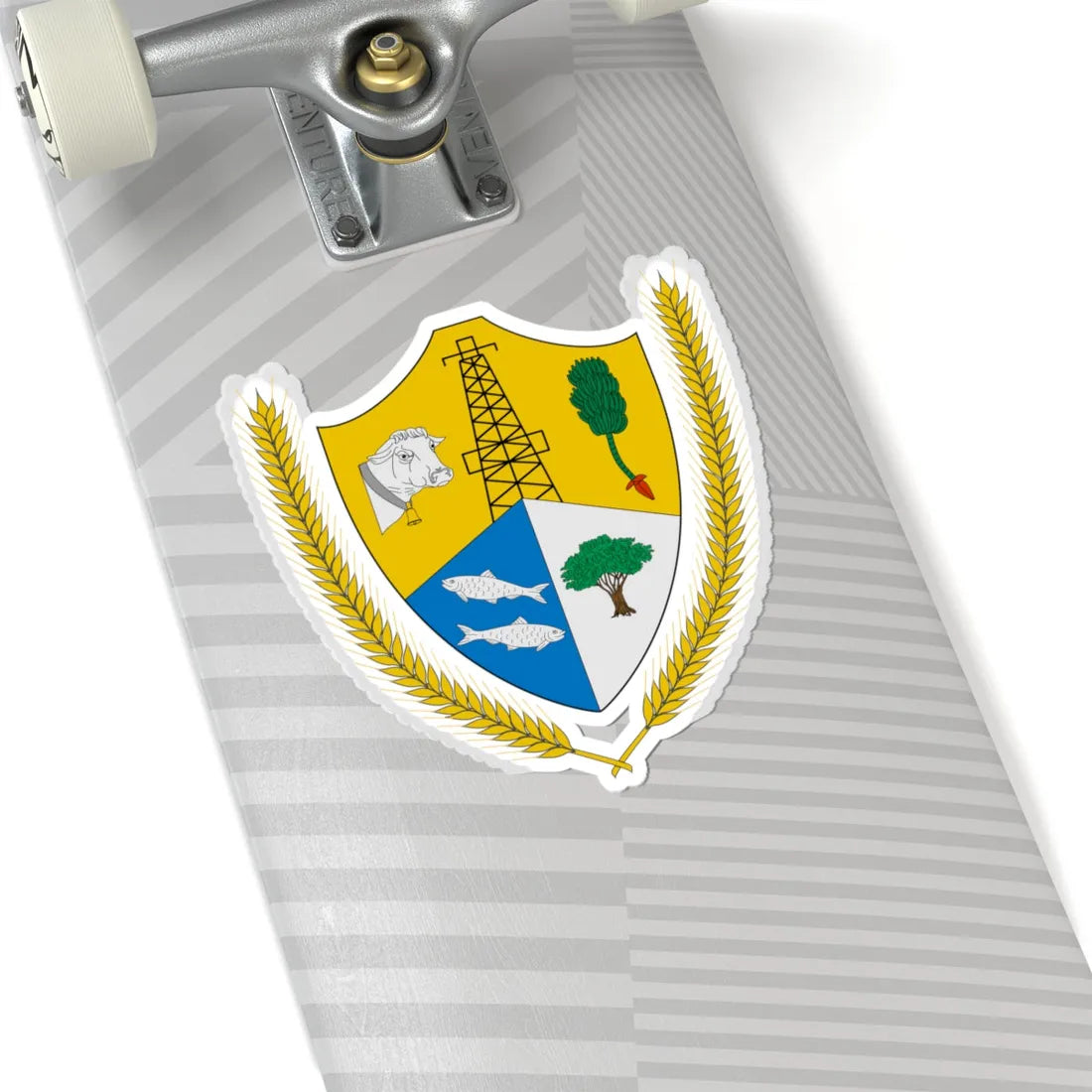 Escudo de San Pablo Bolívar (Colombia) (Coat of Arms) STICKER Vinyl Kiss-Cut Decal - The Sticker Space