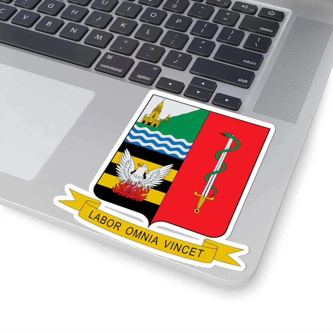 Escudo de San Pablo-Nariño (Colombia) (Coat of Arms) STICKER Vinyl Kiss-Cut Decal - The Sticker Space