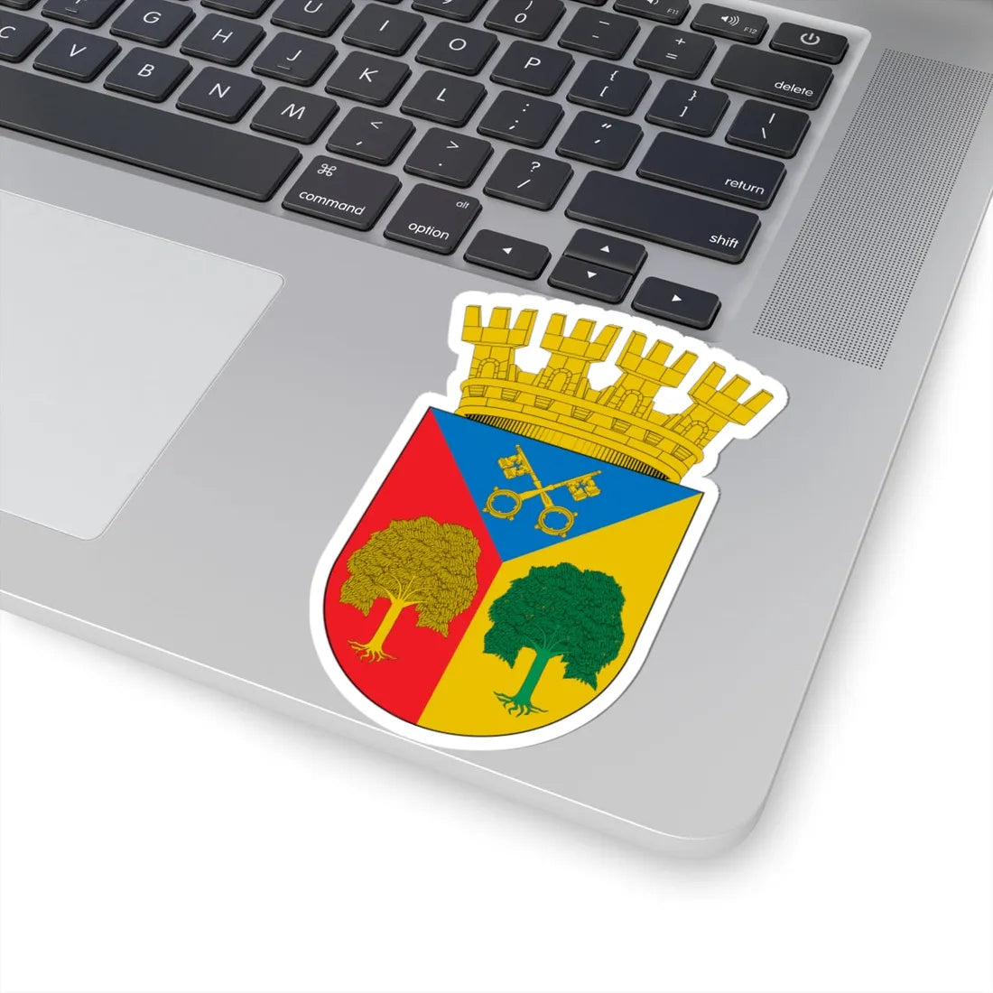 Escudo de San Pedro Chile (Chile) (Coat of Arms) STICKER Vinyl Kiss-Cut Decal - The Sticker Space